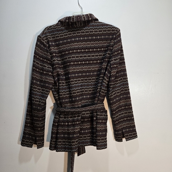 Doncaster Cardigan Button Front Belt Pockets 12 - Picture 2 of 10